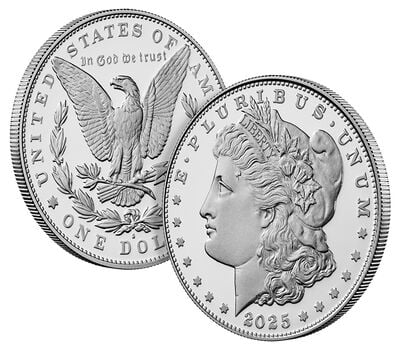 Authentic 1878-1904 Morgan Silver Dollar - Circulated Condition